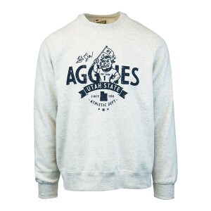 Let's Go Utah State Aggies Unisex Crew Sweatshirt
